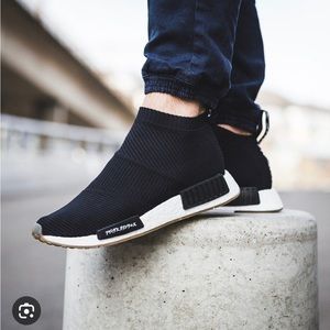 🔹Adidas NMD CS1 “gun bottom” Black